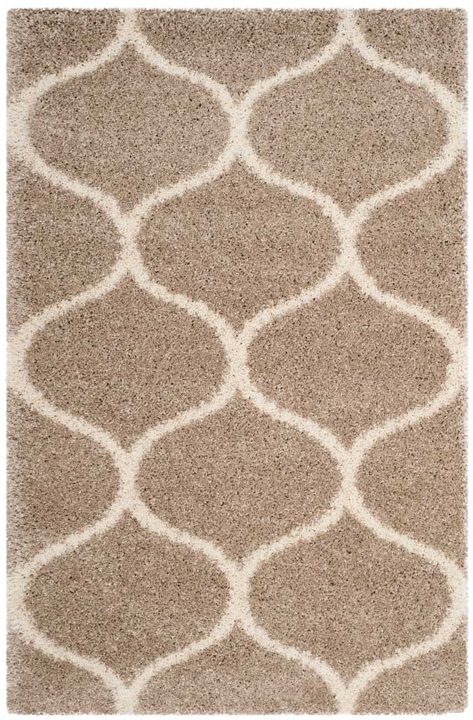 Hudson Shag Ogee Beige/Ivory Area Rug - Image 3