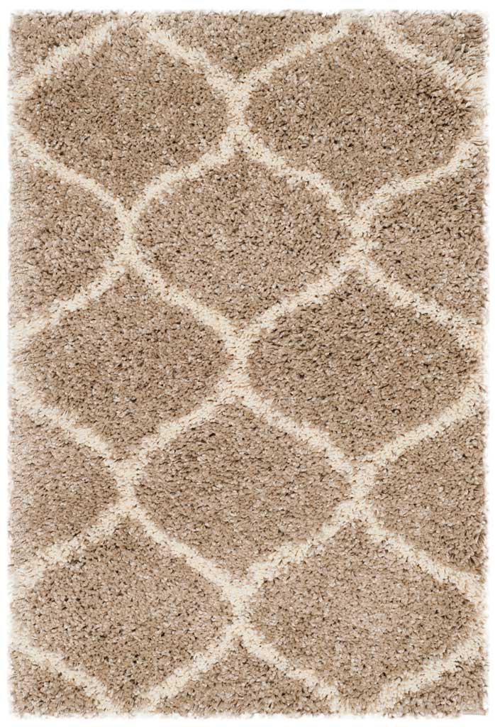 Hudson Shag Ogee Beige/Ivory Area Rug - Image 5