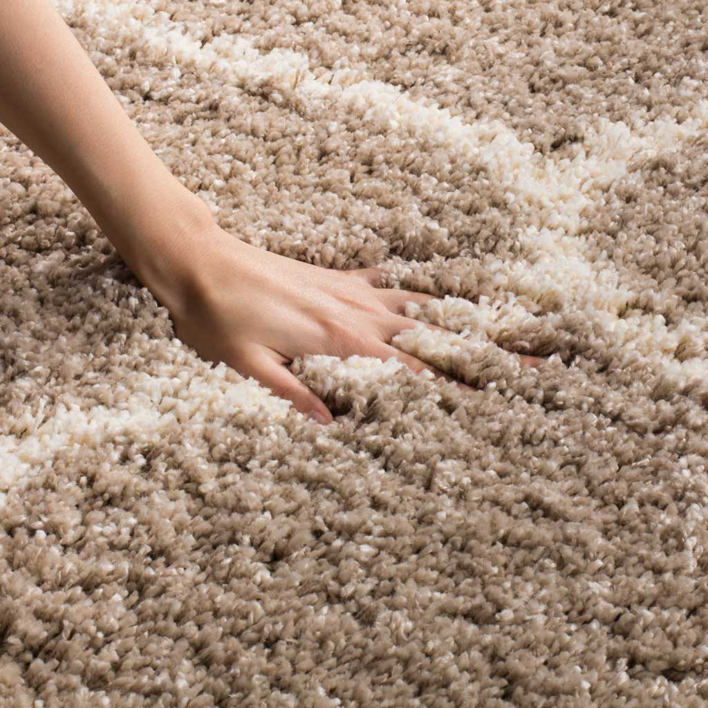Hudson Shag Ogee Beige/Ivory Area Rug - Image 7