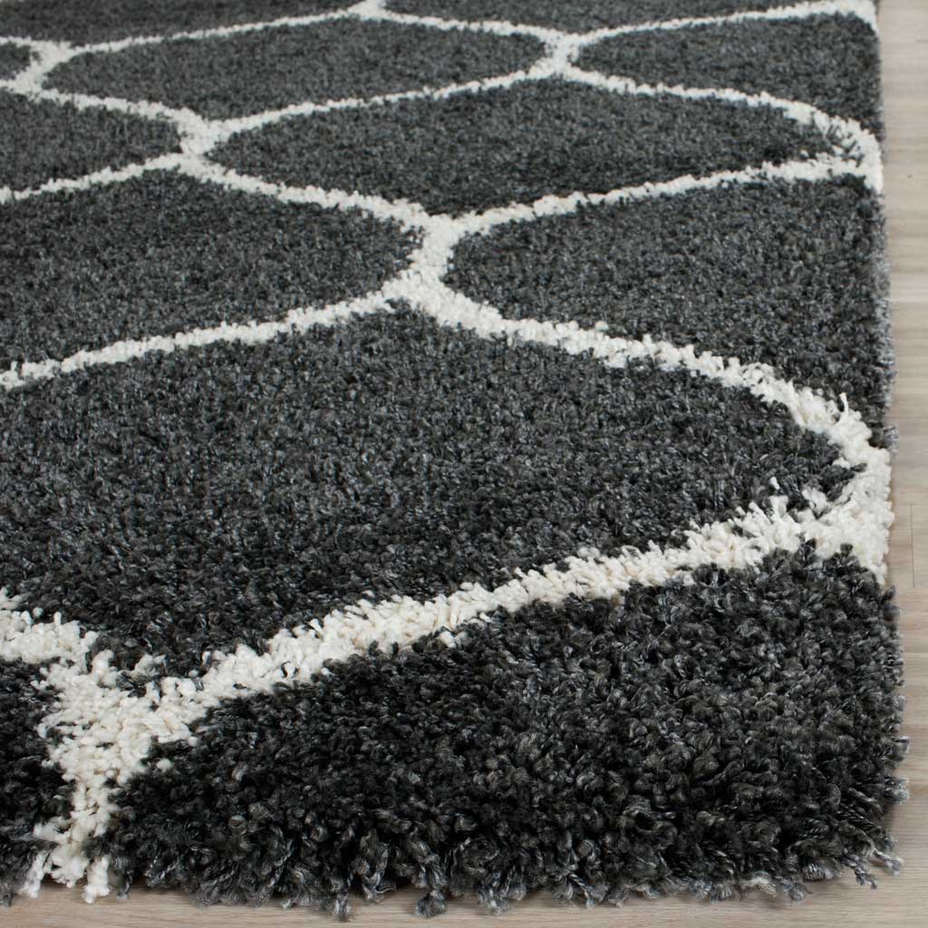 Hudson Shag Ogee Dark Gray/Ivory Area Rug - Image 5