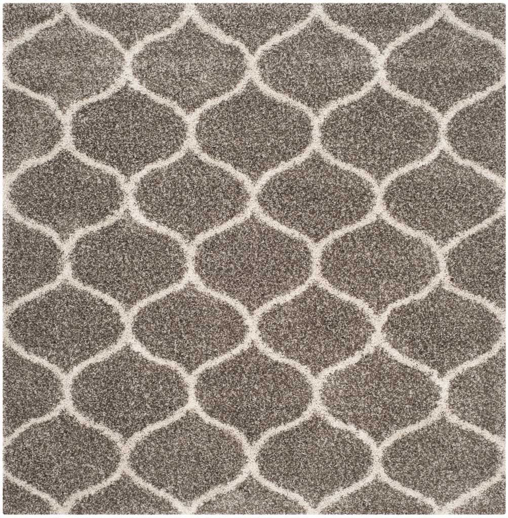 Hudson Shag Ogee Gray/Ivory Area Rug - Image 2