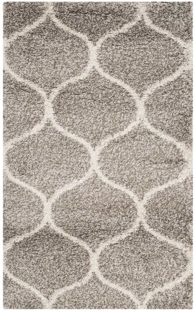 Hudson Shag Ogee Gray/Ivory Area Rug - Image 5