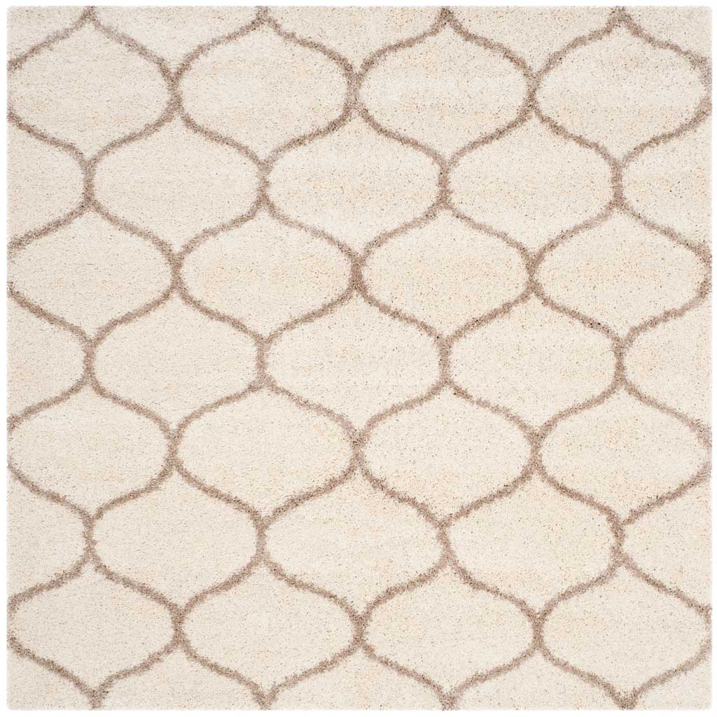 Hudson Shag Ogee Ivory/Beige Area Rug - Image 2