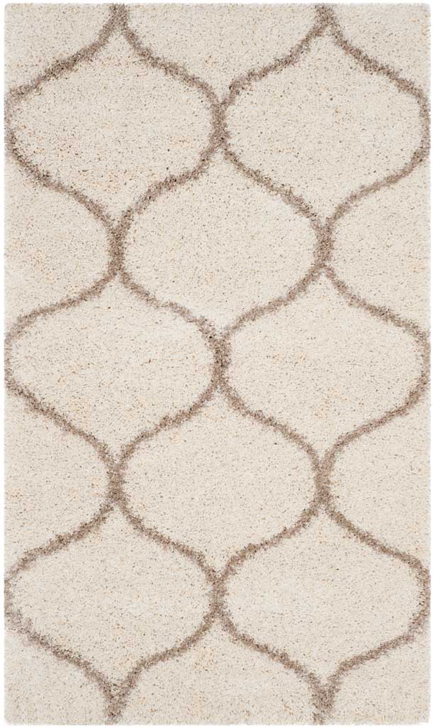 Hudson Shag Ogee Ivory/Beige Area Rug - Image 3
