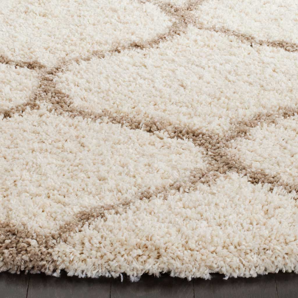 Hudson Shag Ogee Ivory/Beige Round Rug - Image 2
