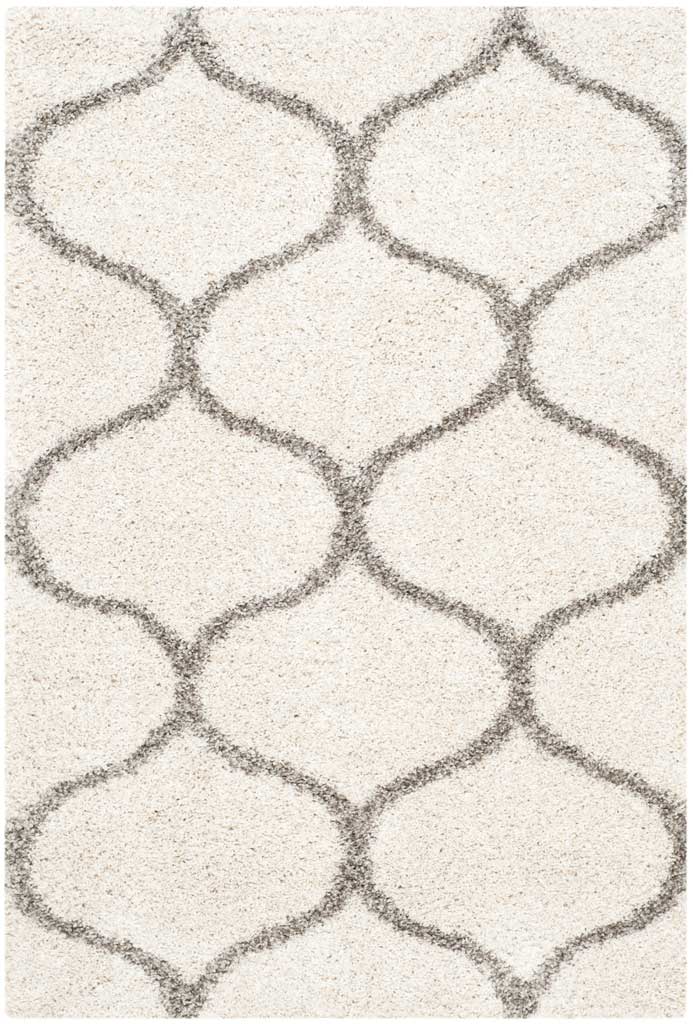 Hudson Shag Ogee Ivory/Gray Area Rug - Image 4