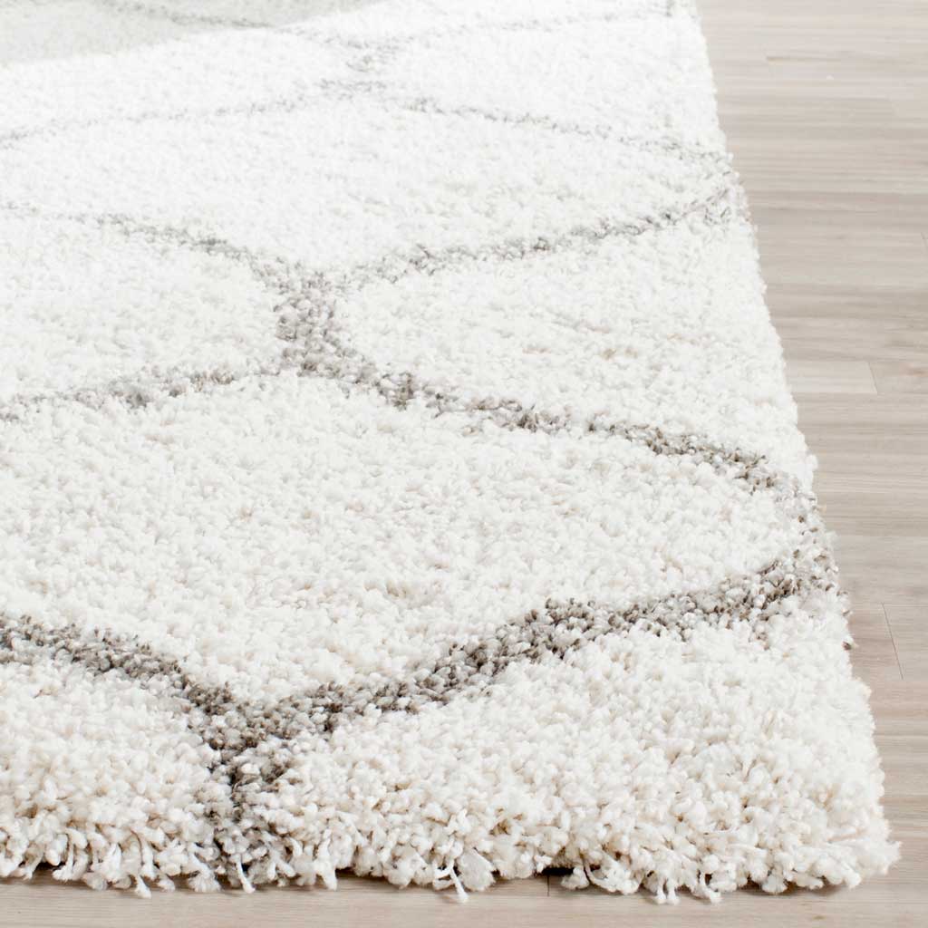 Hudson Shag Ogee Ivory/Gray Area Rug - Image 8