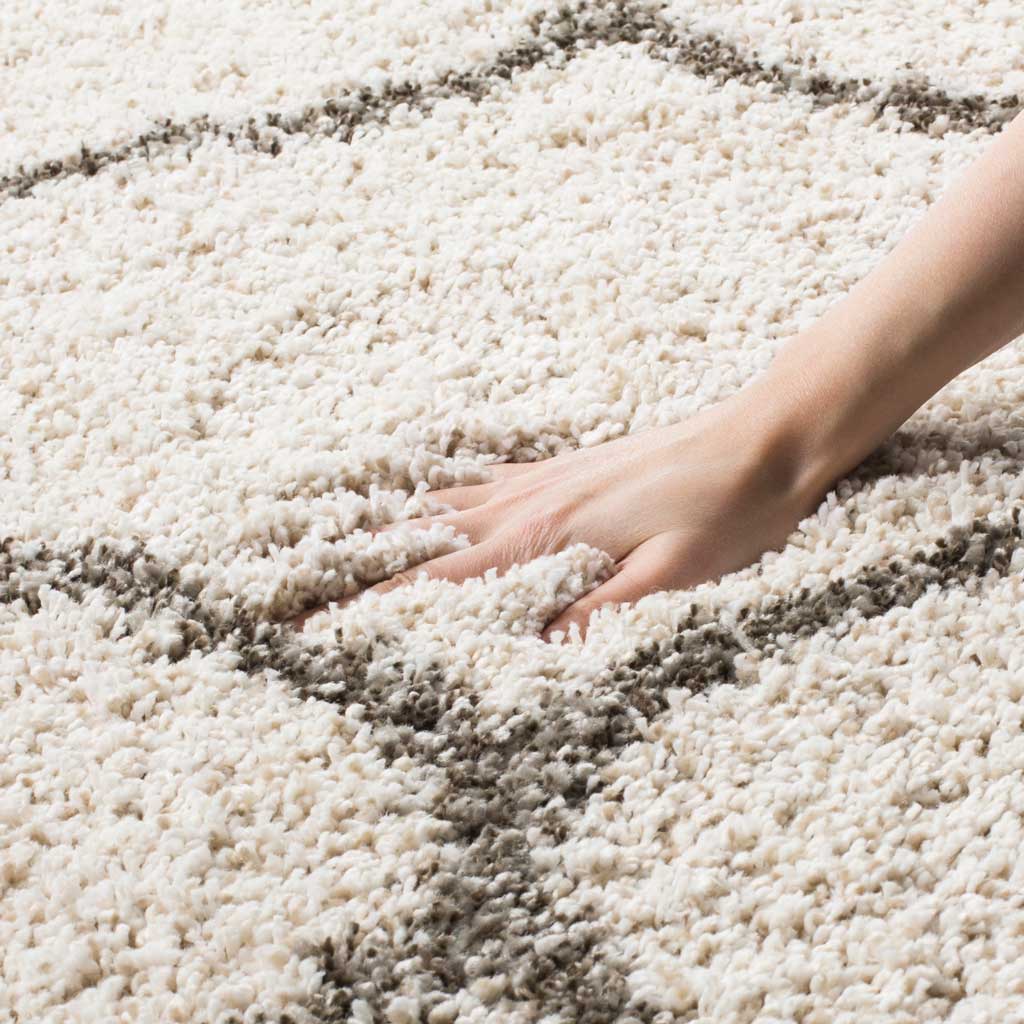 Hudson Shag Ogee Ivory/Gray Area Rug - Image 9