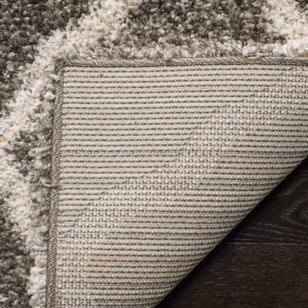 Hudson Shag Quatrefoil Gray/Ivory Area Rug - Image 7
