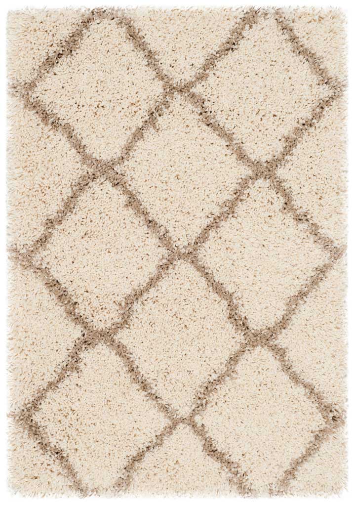 Hudson Shag Quatrefoil Ivory/Beige Area Rug - Image 5