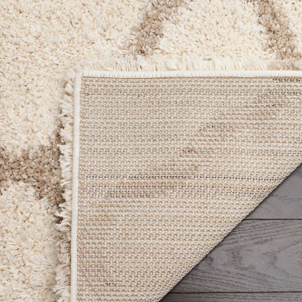 Hudson Shag Quatrefoil Ivory/Beige Area Rug - Image 8