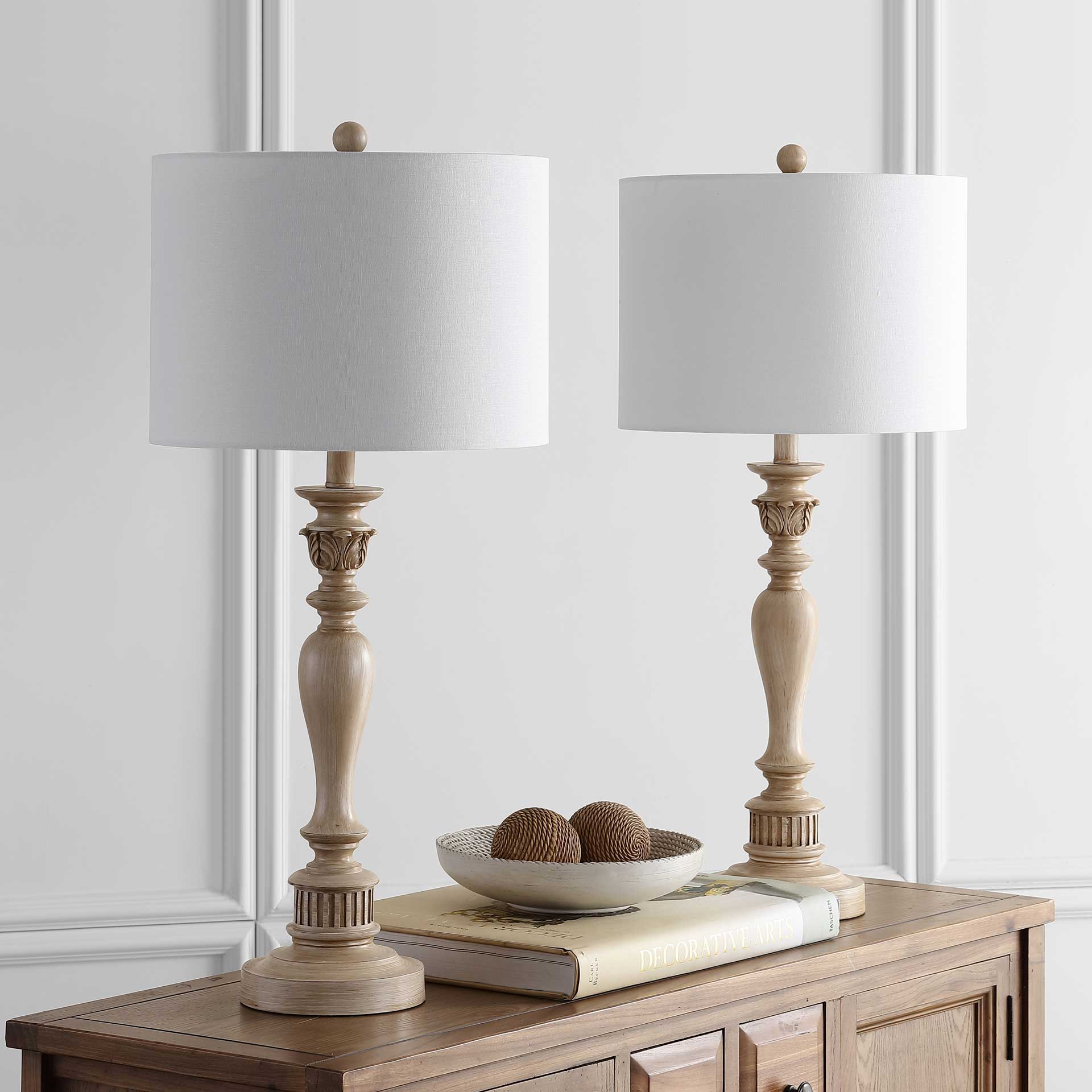 Hudson Table Lamp Light Brown (Set of 2) - Image 3