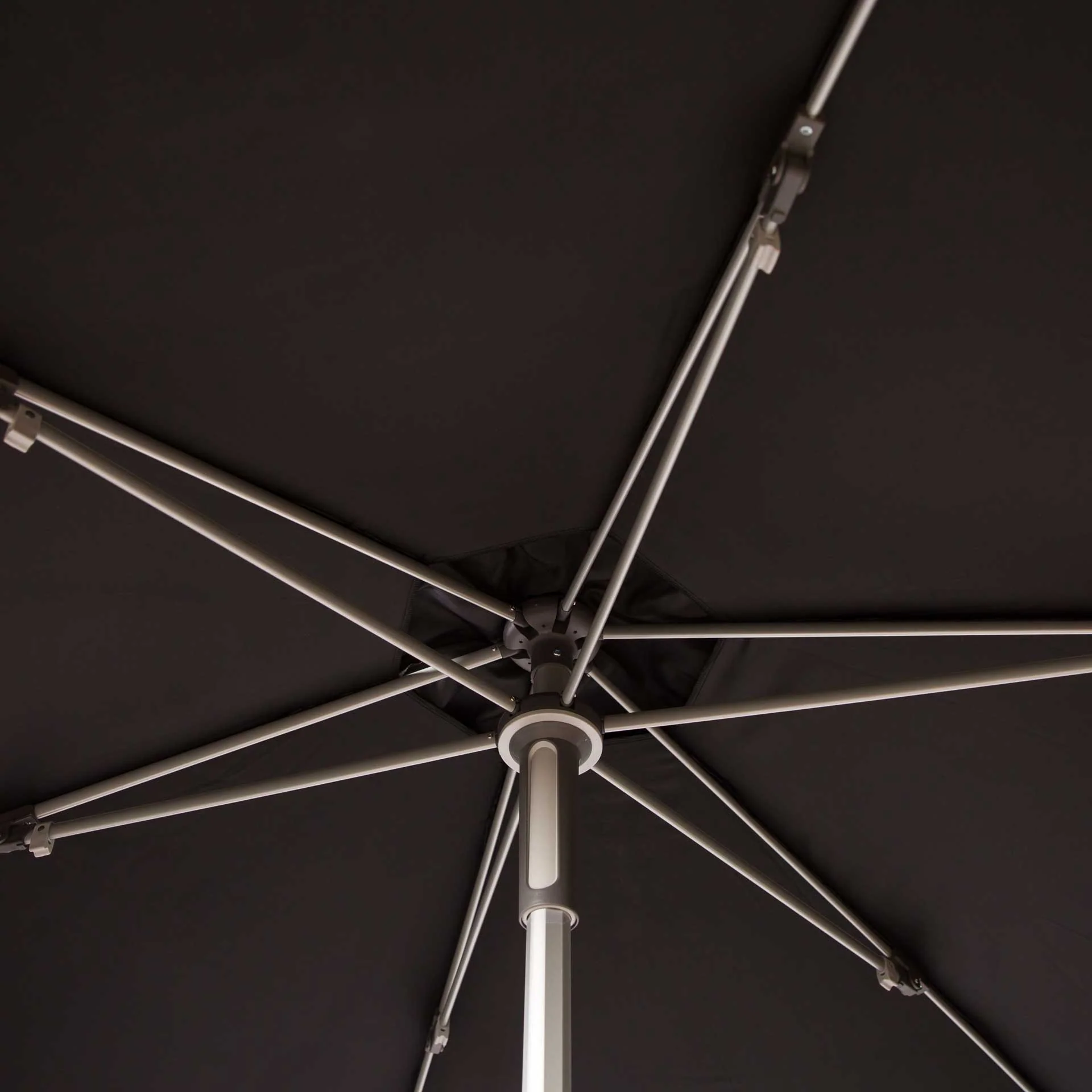 Hugh Push Up Umbrella Black - Image 2