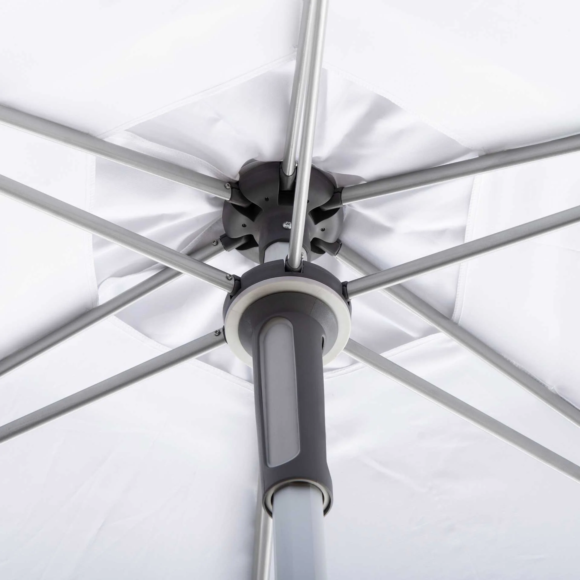 Hugh Push Up Umbrella White - Image 2