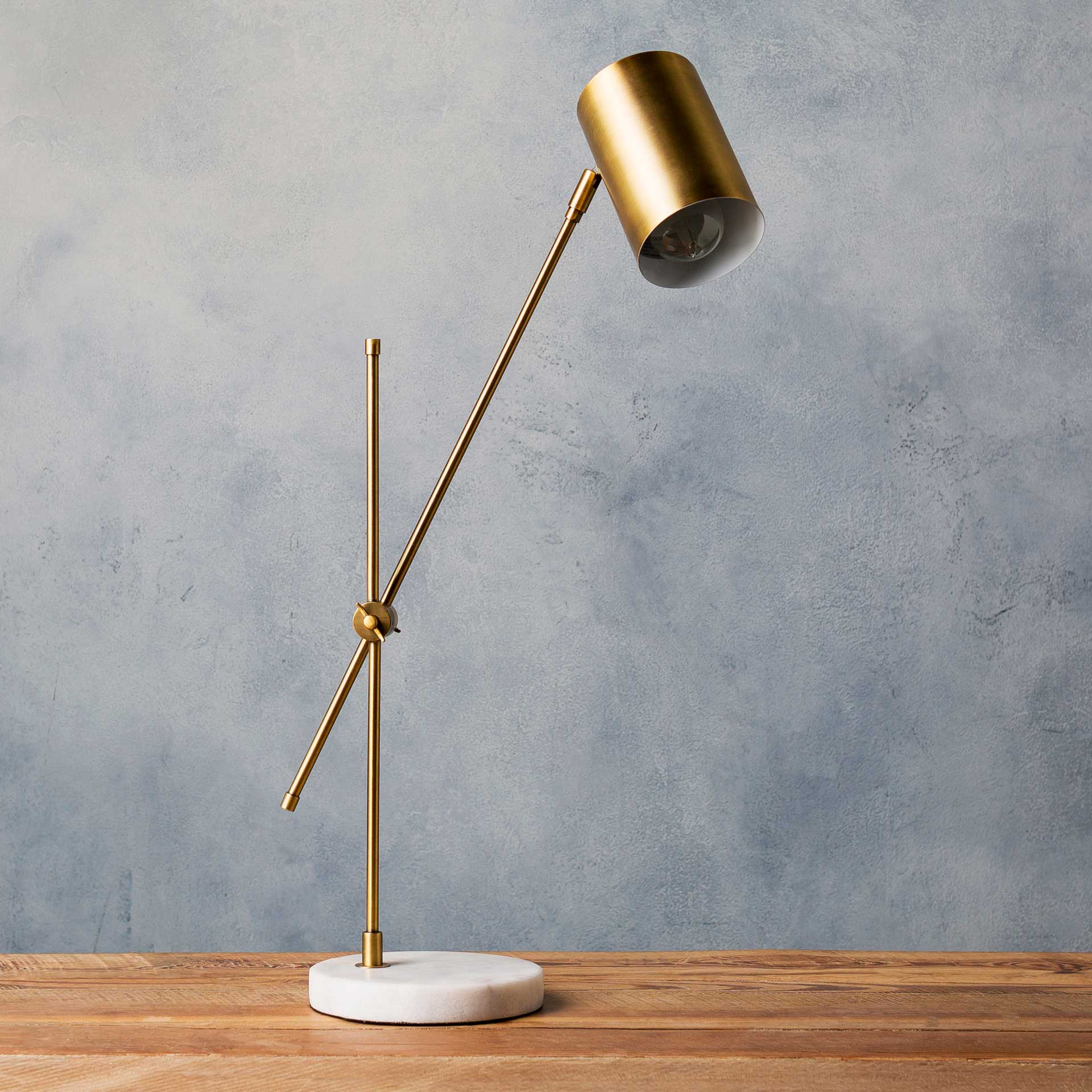 Hunter Table Lamp Brass - Image 9