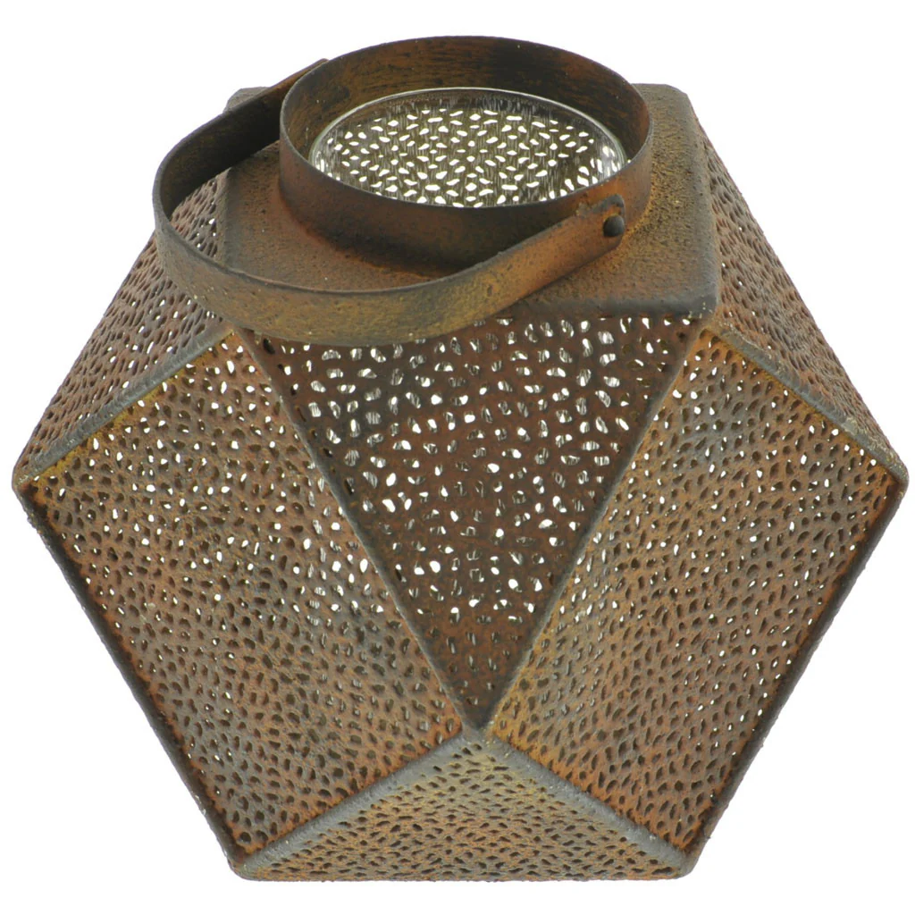 Icosahedron Metal Lantern - Image 4
