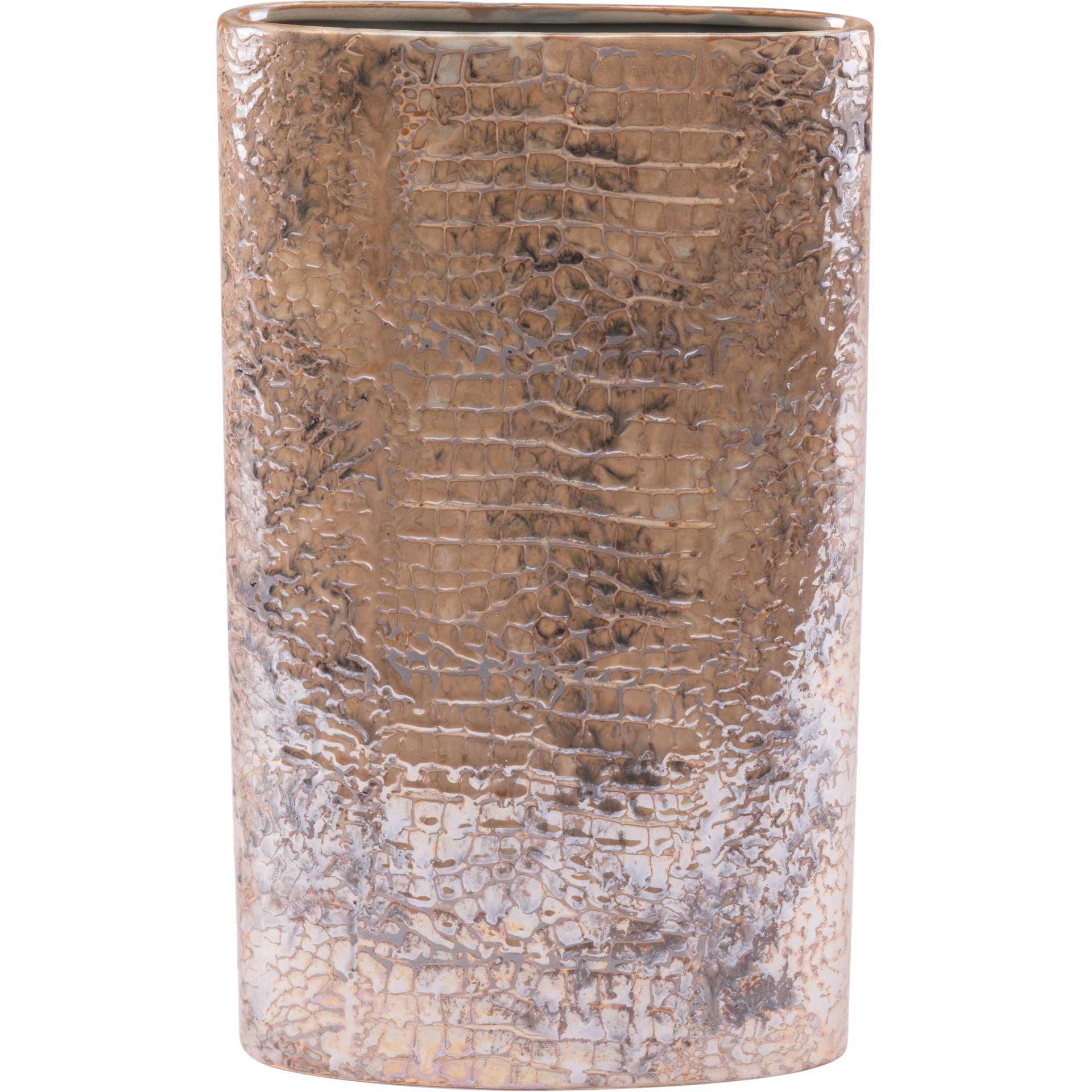 Ikat Cylinder Vase Multicolor - Image 2