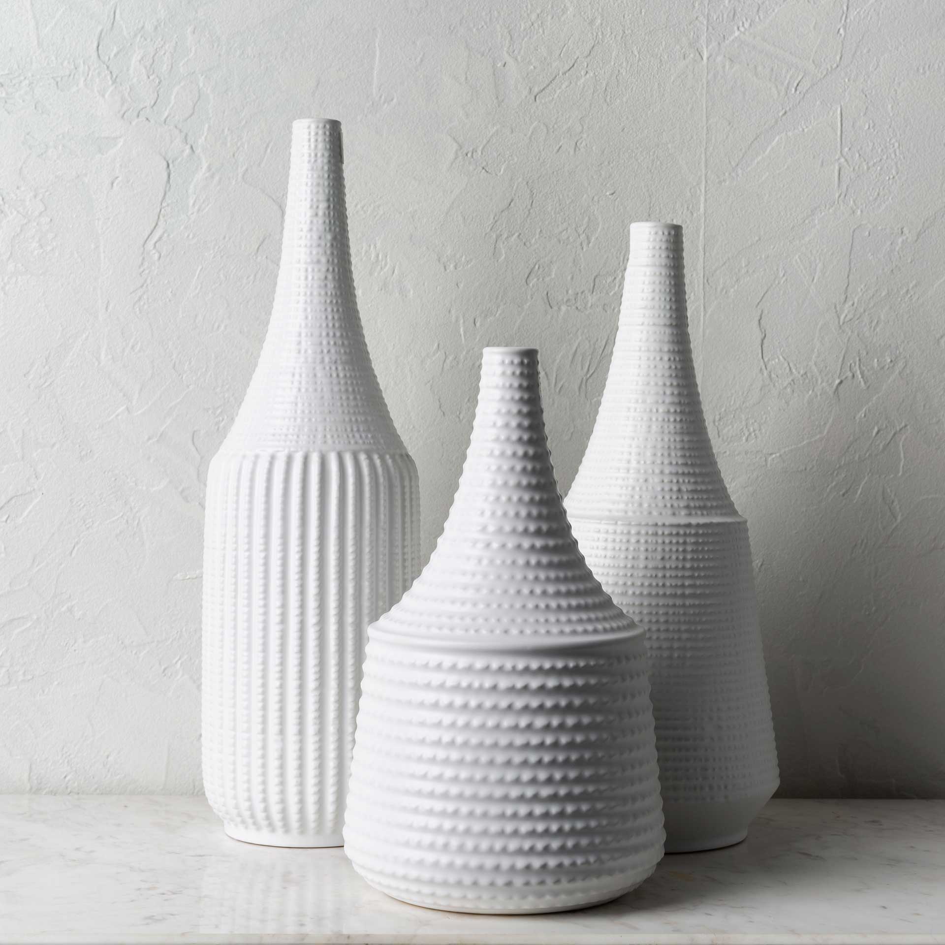Iker Vase White - Image 2