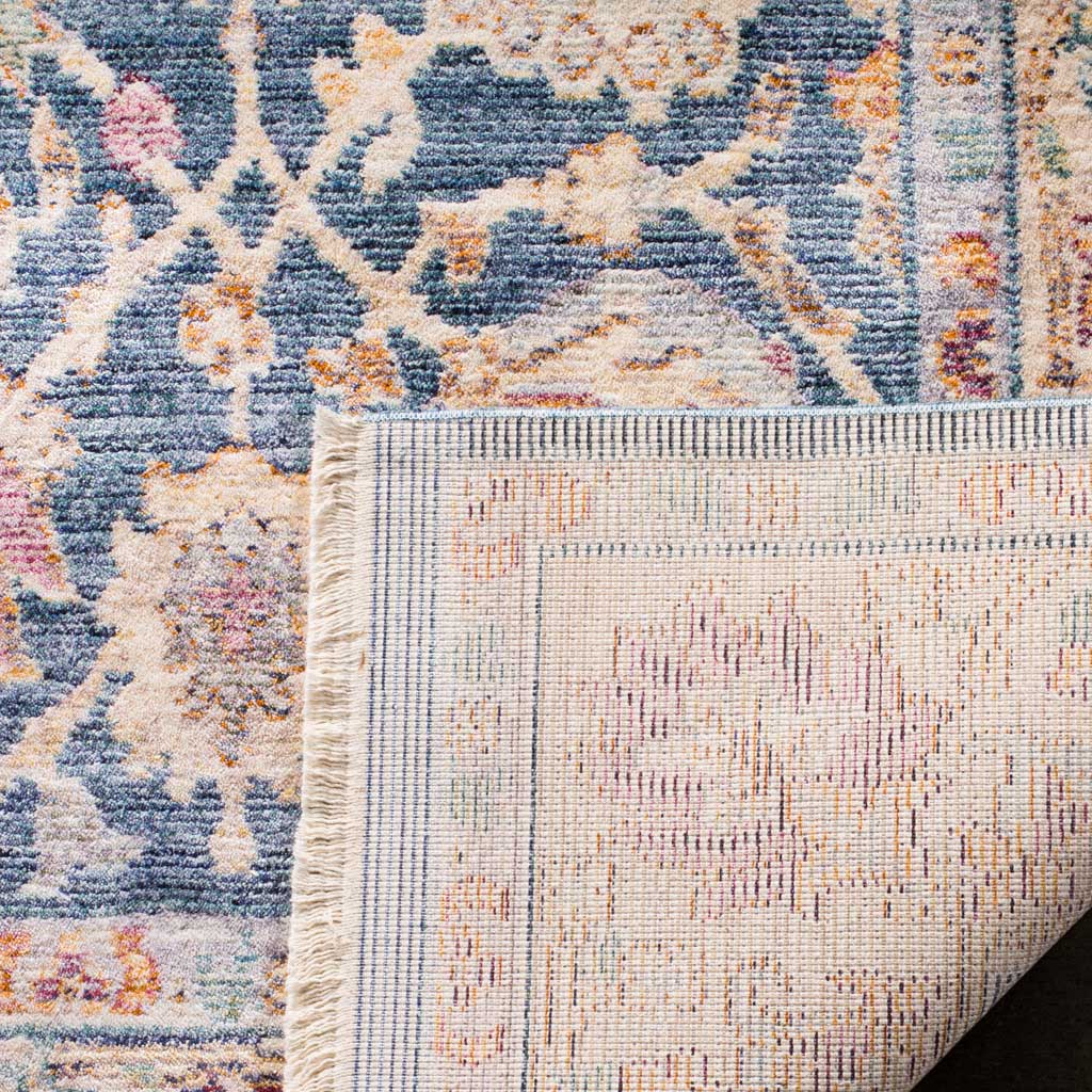 Illusion Blue/Creme Area Rug - Image 3