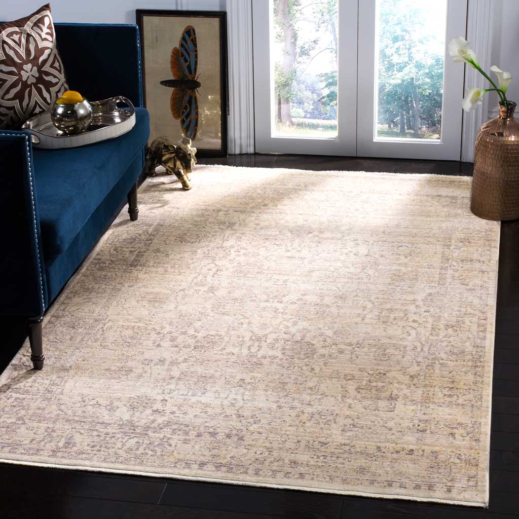 Illusion Cream/Light Brown Area Rug - Image 4