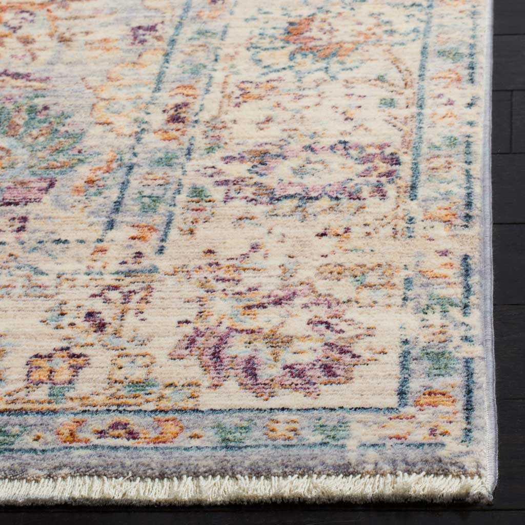 Illusion Cream/Light Gray Area Rug - Image 2