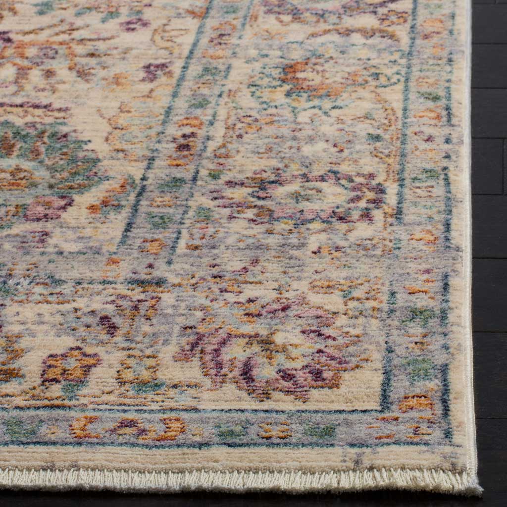 Illusion Cream/Purple Area Rug - Image 2