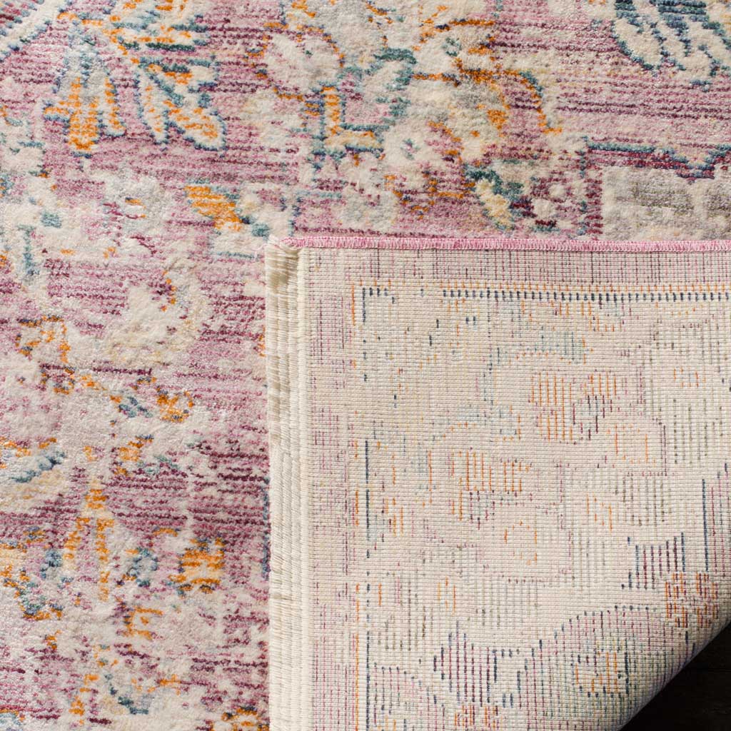 Illusion Cream/Rose Area Rug - Image 3