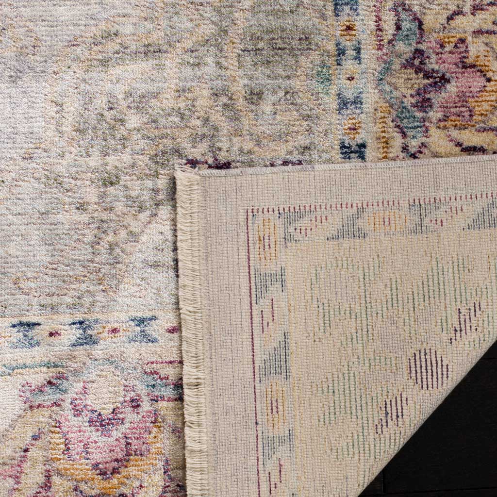 Illusion Light Gray/Cream Area Rug - Image 3