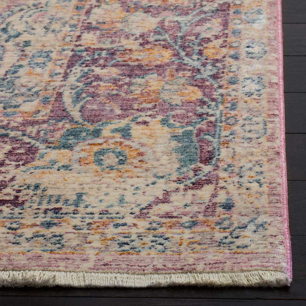 Illusion Light Purple/Purple Area Rug - Image 2