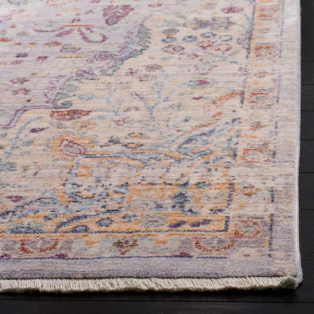 Illusion Lilac/Light Gray Area Rug - Image 2