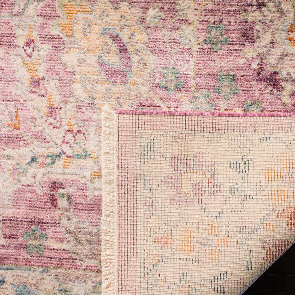 Illusion Rose/Cream Area Rug - Image 3