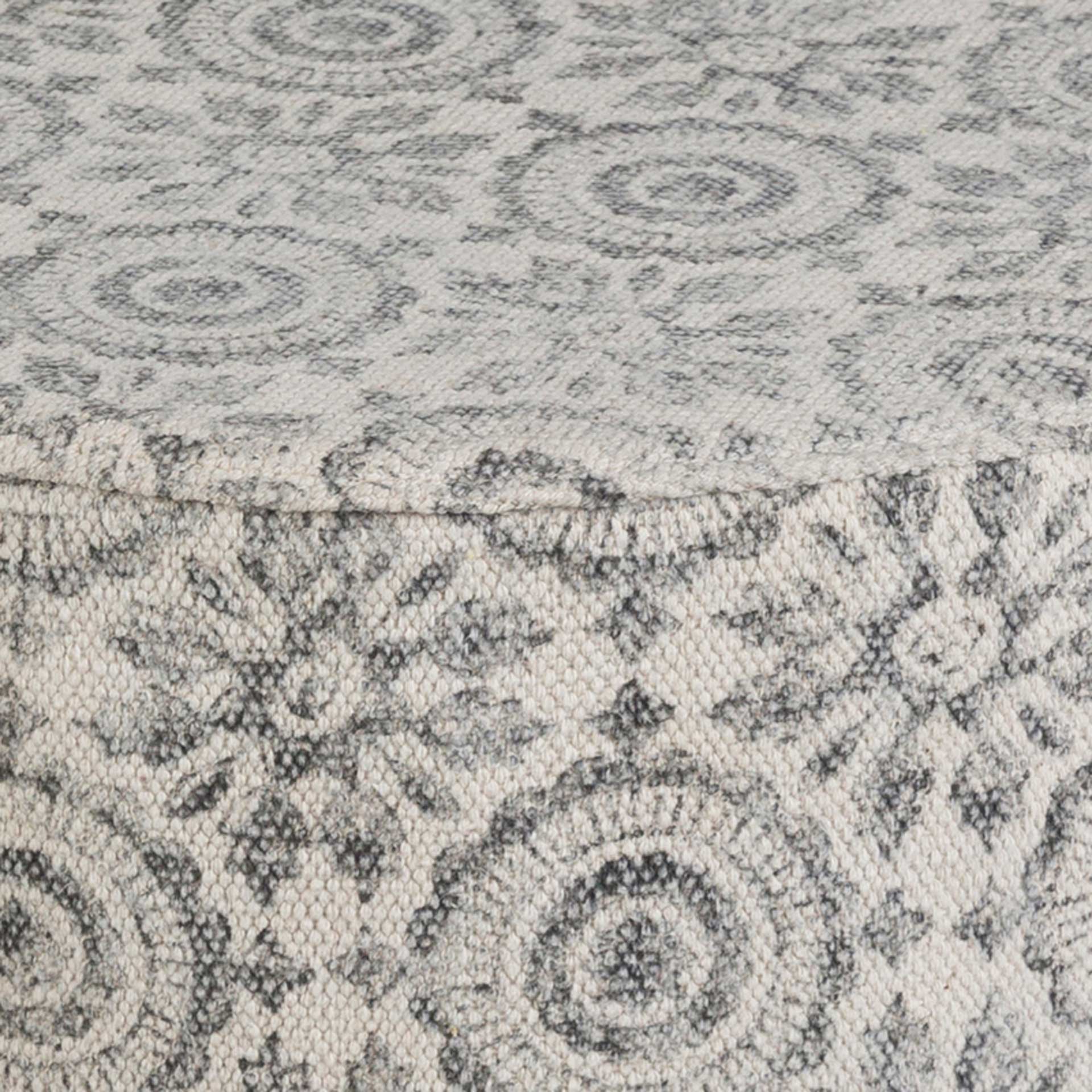 Inaya Stool Charcoal/White - Image 2