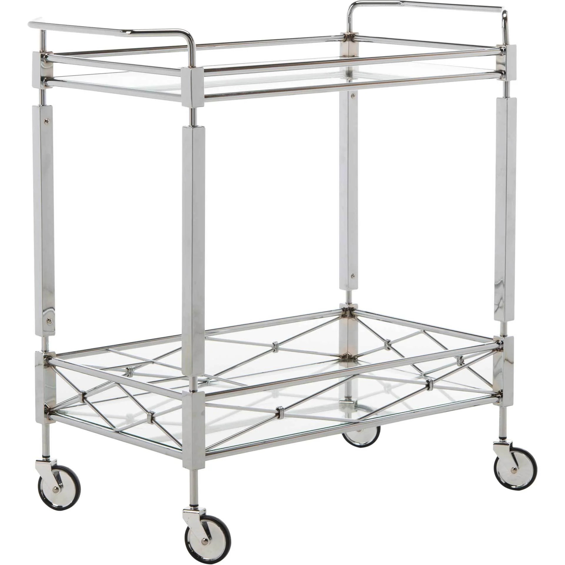 Inca 2 Tier Rectangle Bar Cart