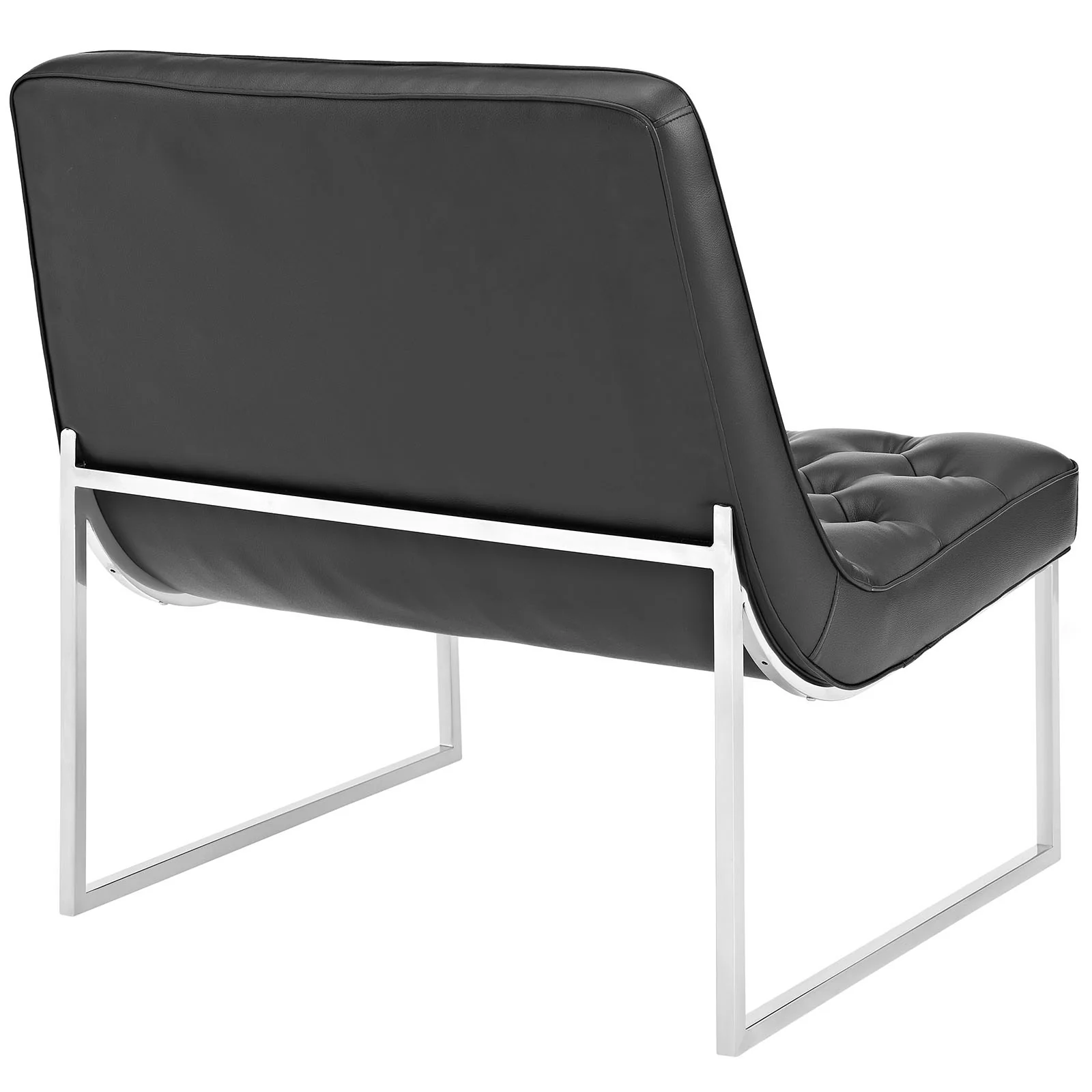 Indiana Memory Foam Lounge Chair Black - Image 3