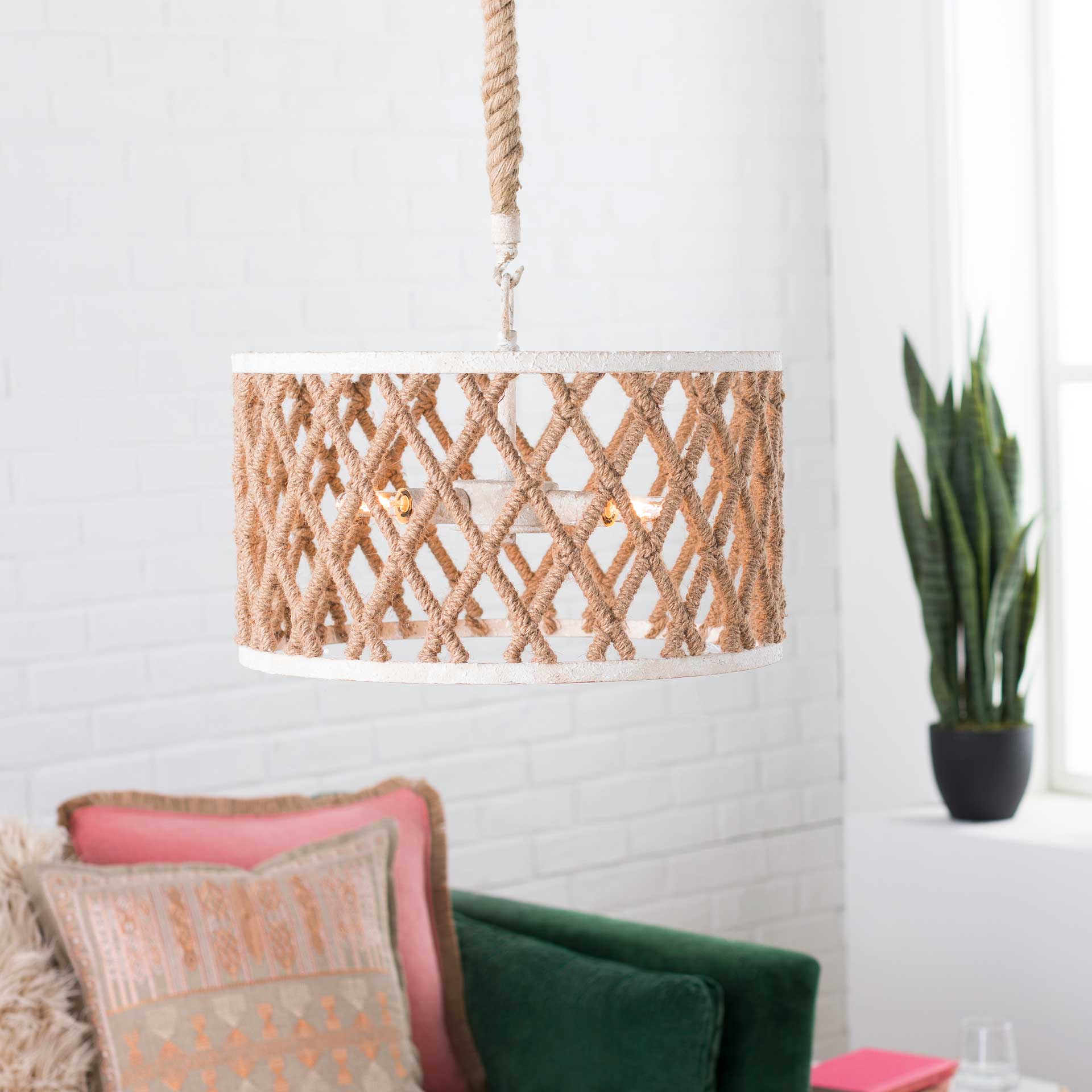 Ingram Ceiling Lamp Cream/Off-White - Image 3