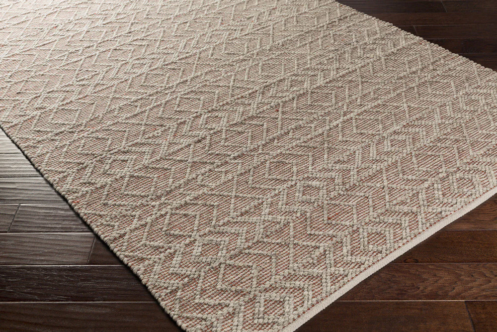 Ingrid Rust/Light Gray/Gray Area Rug - Image 2