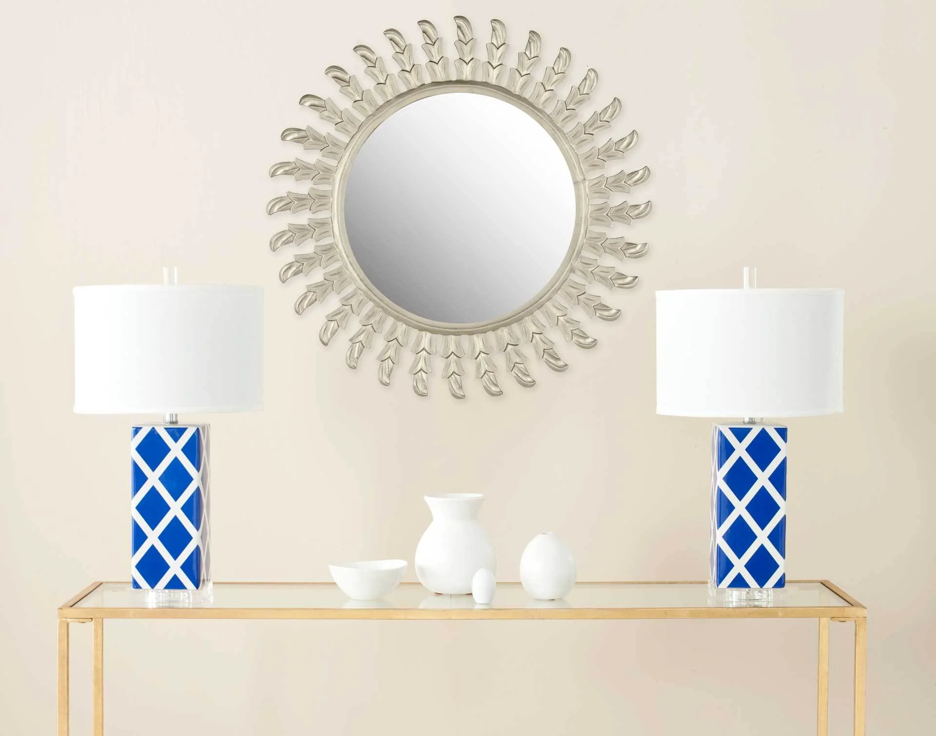 Ingrid Sun Mirror Pewter - Image 3