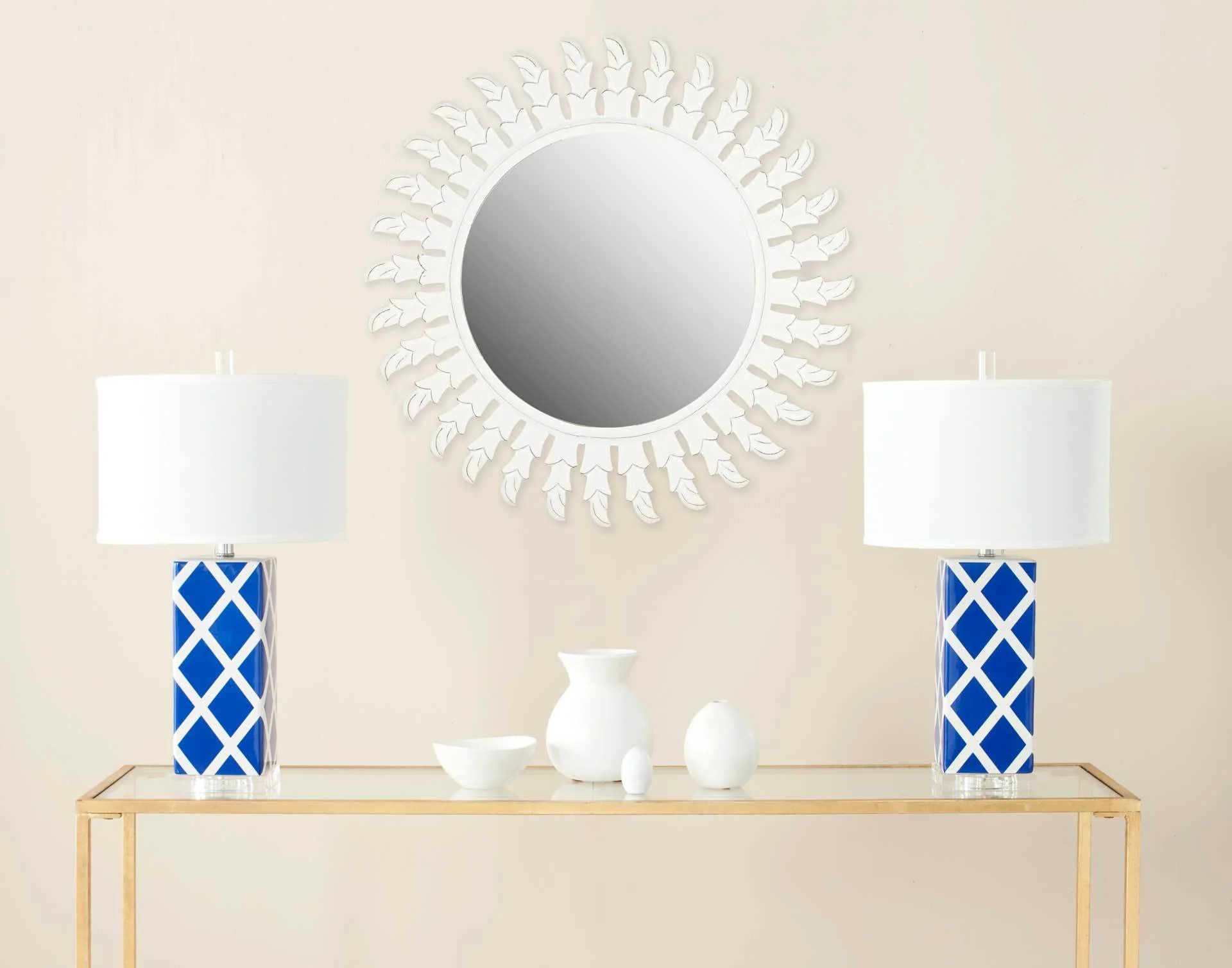 Ingrid Sun Mirror White - Image 3