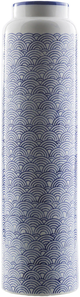Iona Ceramic Table Vase Navy - Image 2