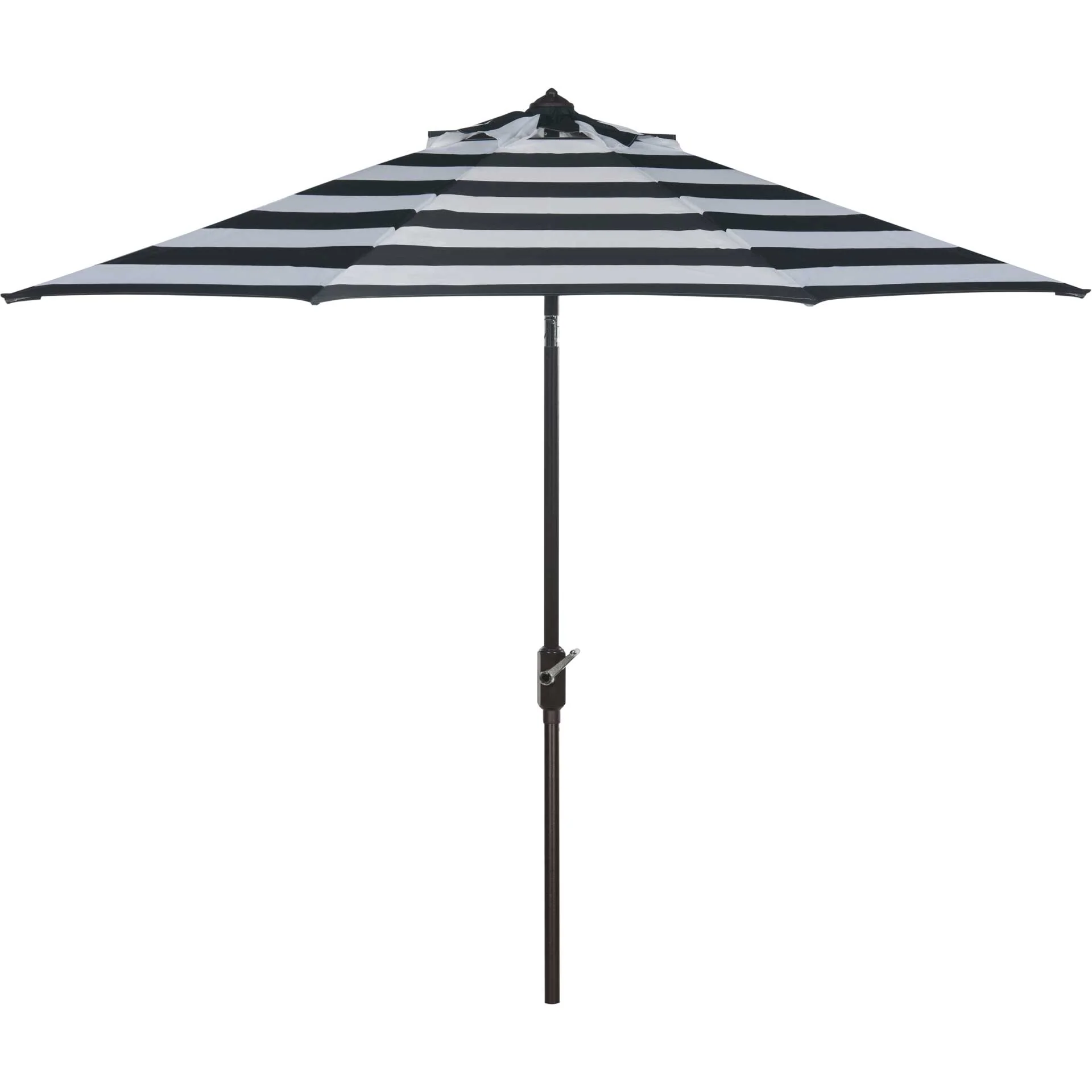 Irvin Uv Resistant Auto Tilt Umbrella Black/White - Image 2