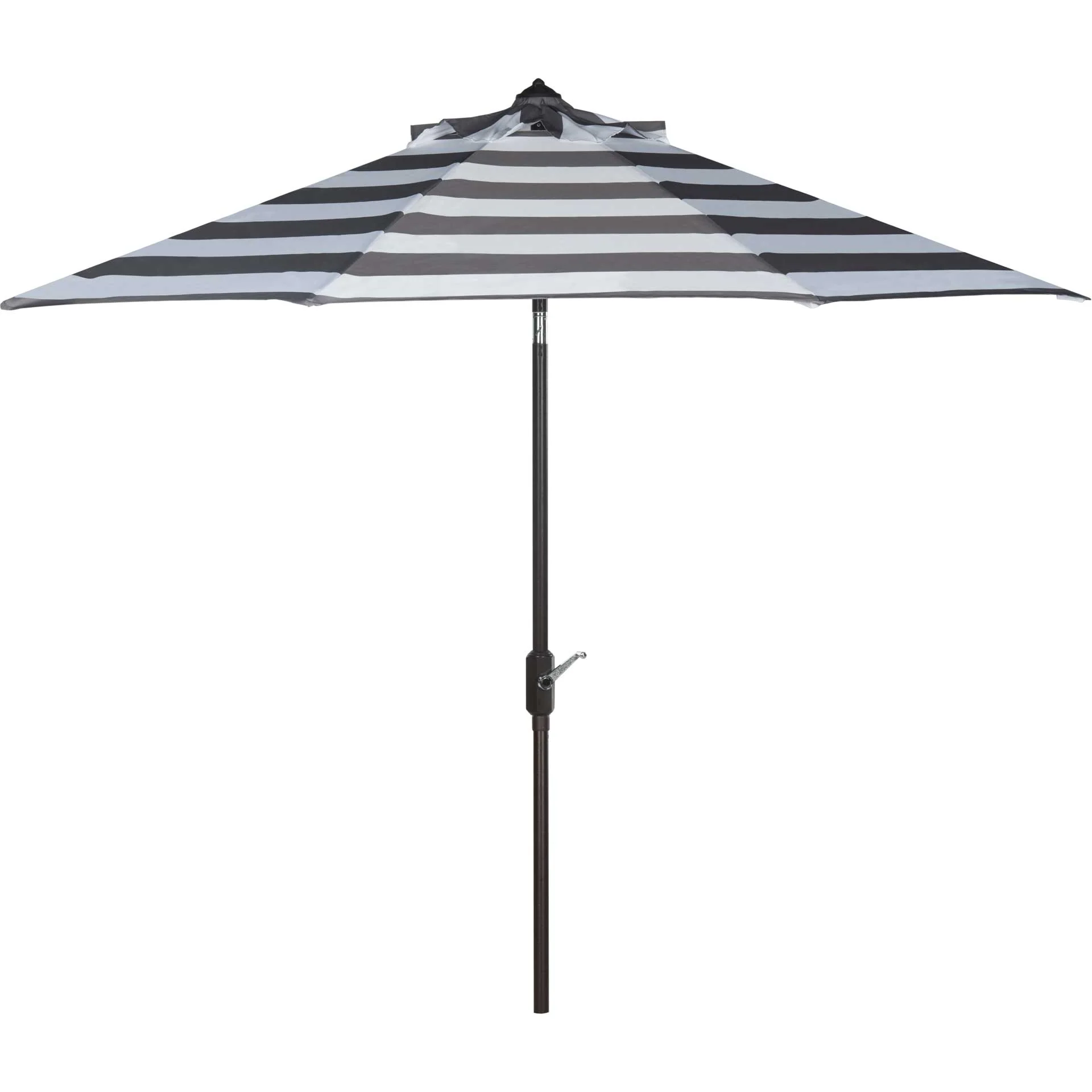 Irvin Uv Resistant Auto Tilt Umbrella Gray/White - Image 2
