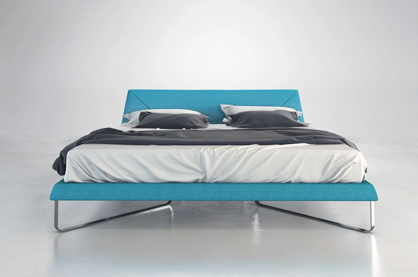 Irving Bed Blue - Image 3