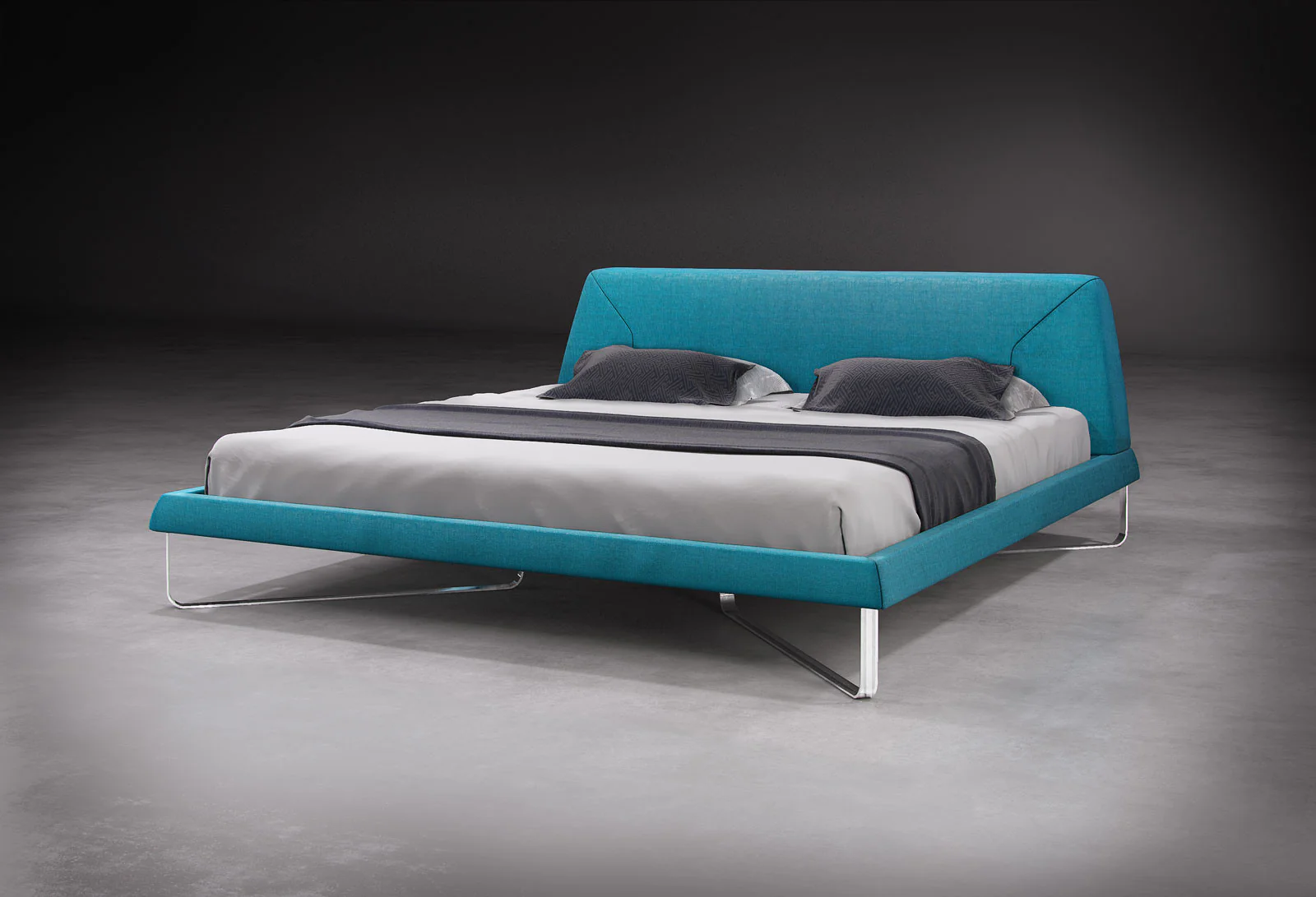 Irving Bed Blue - Image 4