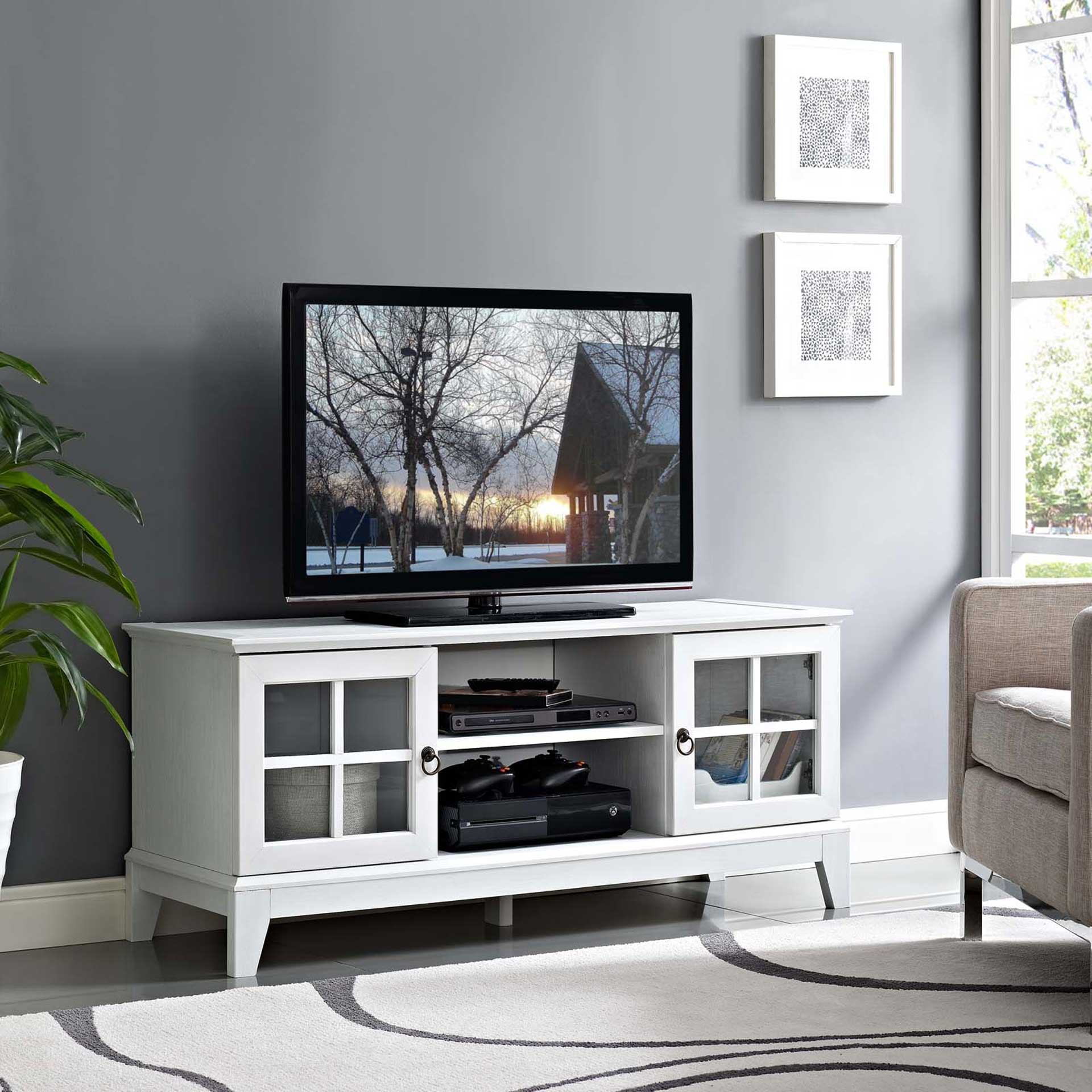 Isabella 47" TV Stand White - Image 4