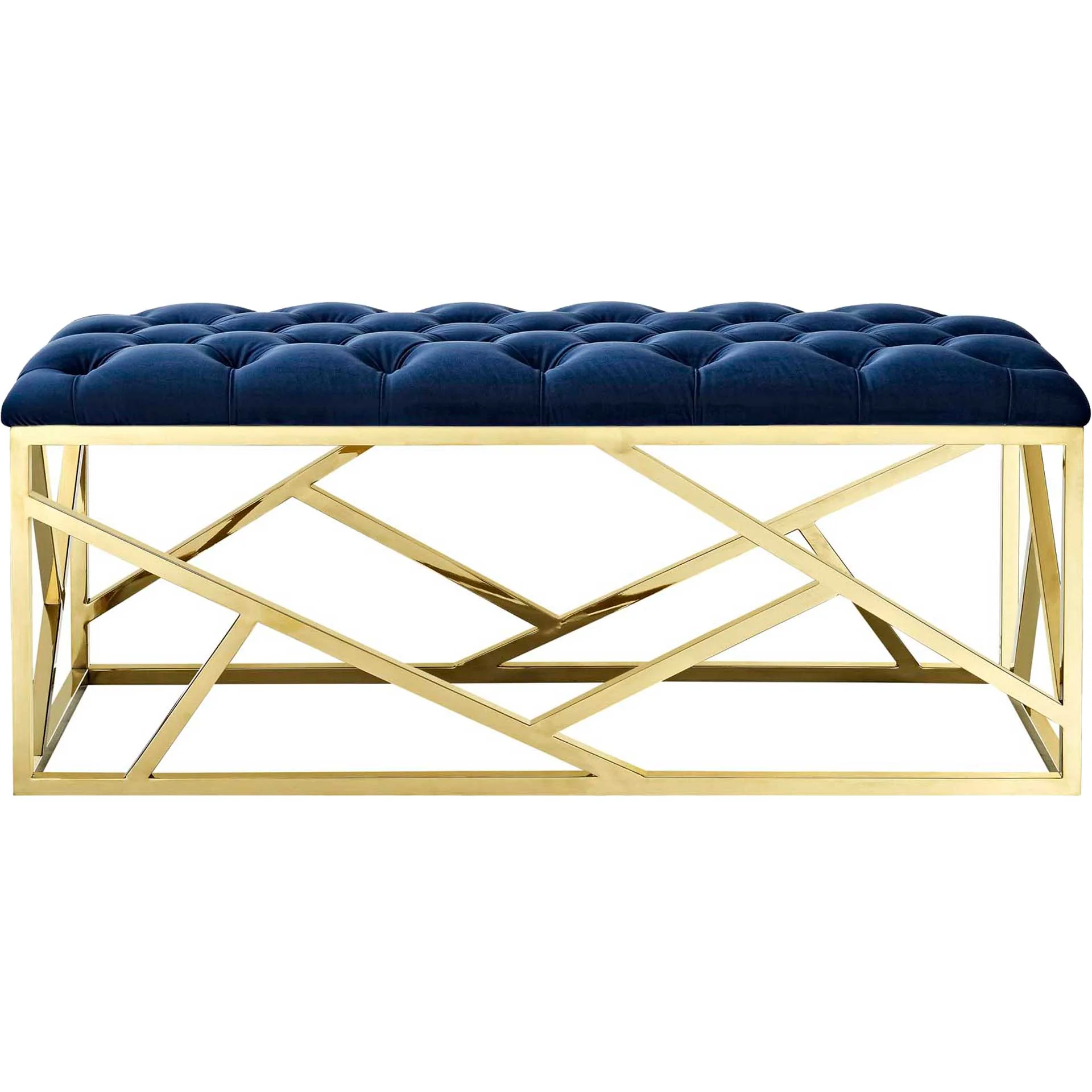 Ismael Bench Gold/Navy - Image 2