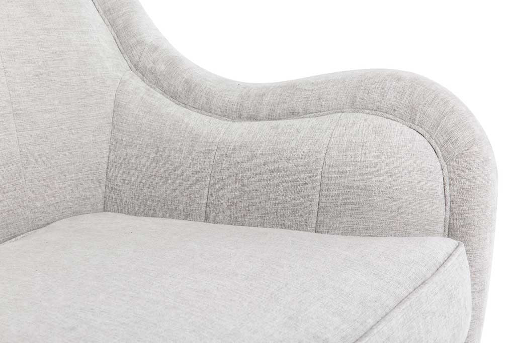 Istres Light Gray Sofa - Image 3
