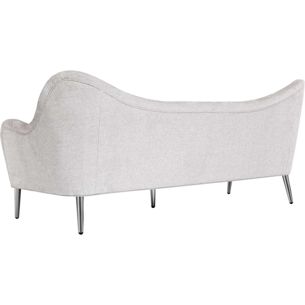 Istres Light Gray Sofa - Image 4
