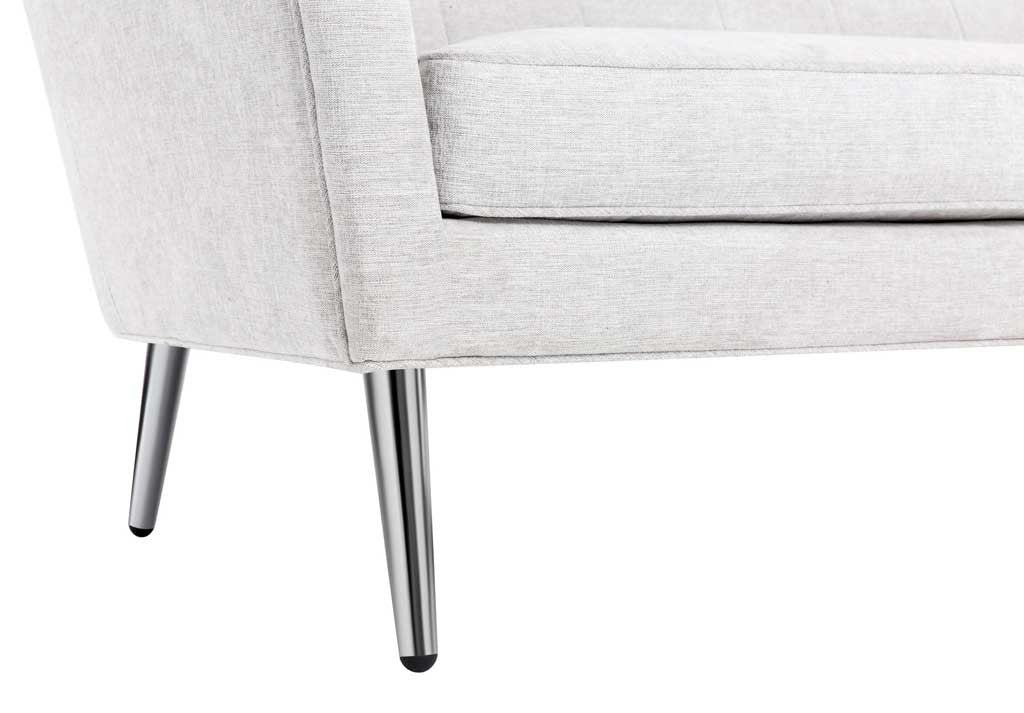 Istres Light Gray Sofa - Image 6