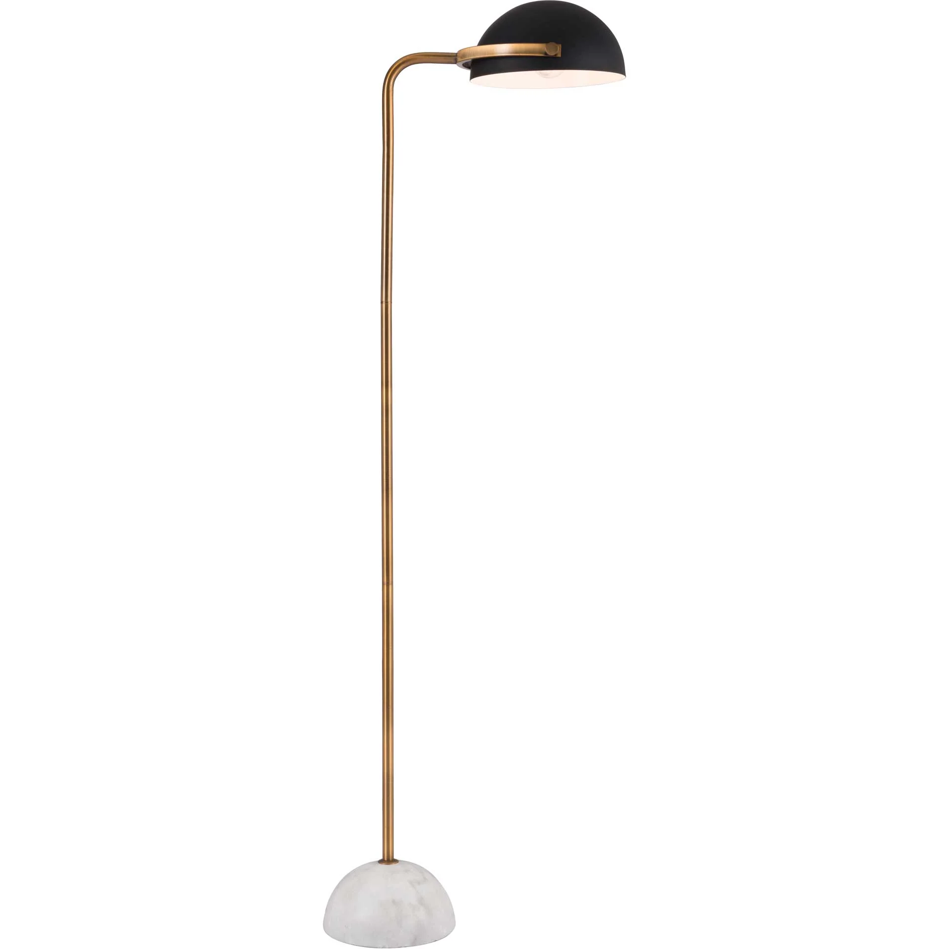 Italy Floor Lamp  Black - Image 4
