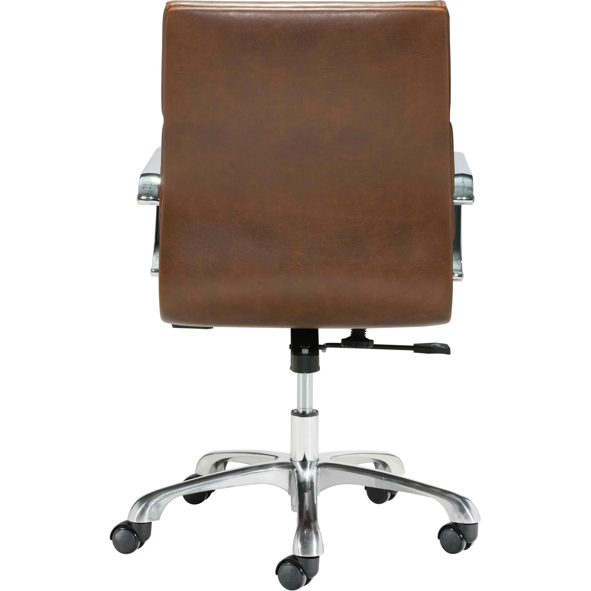Italy Office Chair Vintage Brown - Image 4